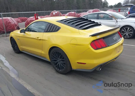 2015 Ford Mustang Gt Premium из США, поврежденный, VIN 1FA6P8CF8F5308815